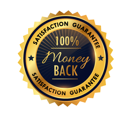 100% money back guarantee